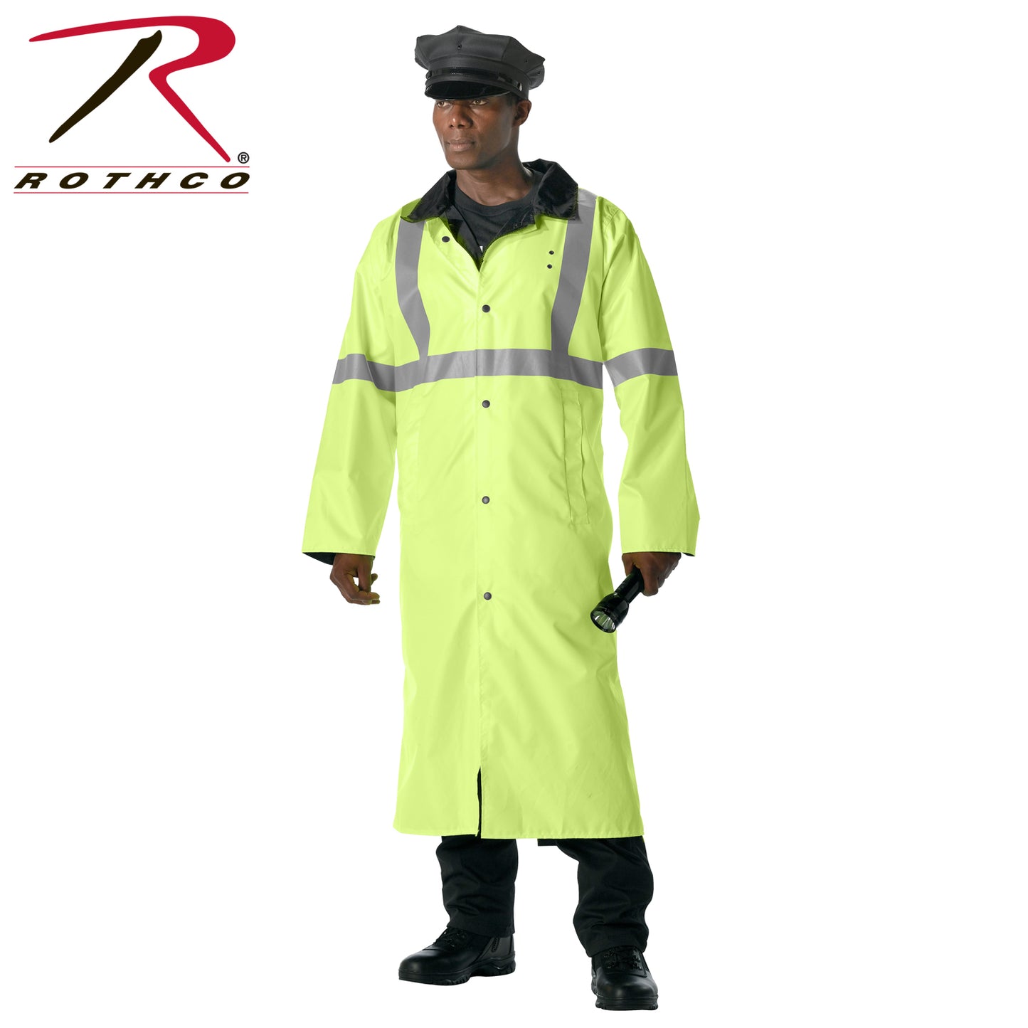 Reversible Reflective Rain Parka