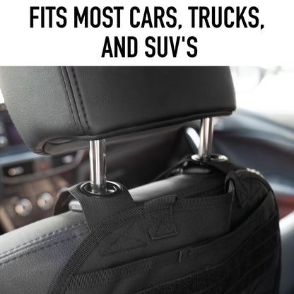 Rothco Tactical Car Seat Panel - Black - Tactical Choice Plus