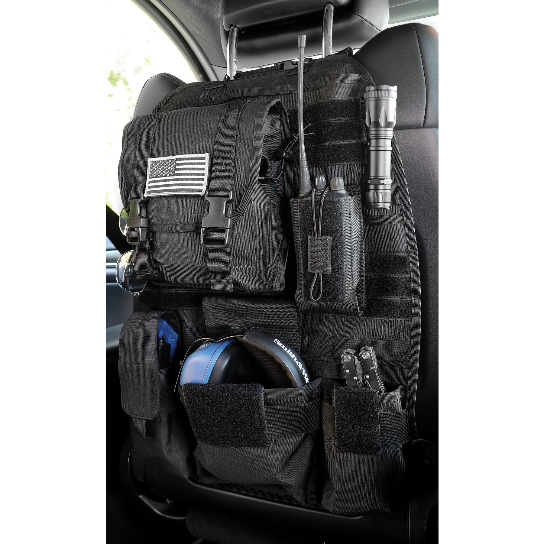Rothco Tactical Car Seat Panel - Black - Tactical Choice Plus