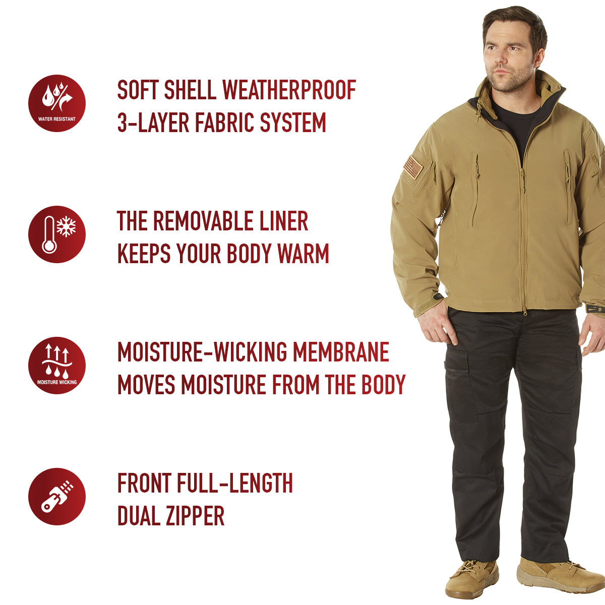 3-in-1 Spec Ops Soft Shell Jacket