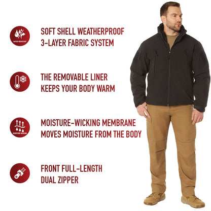 3-in-1 Spec Ops Soft Shell Jacket
