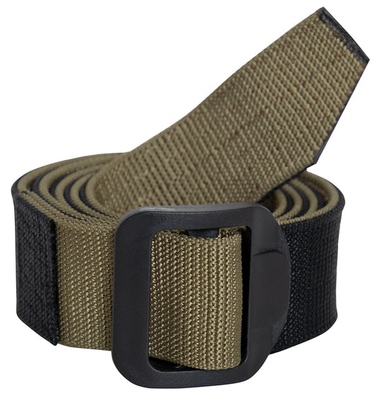 Reversible Airport Friendly Riggers Belt - Black / Coyote - Tactical Choice Plus