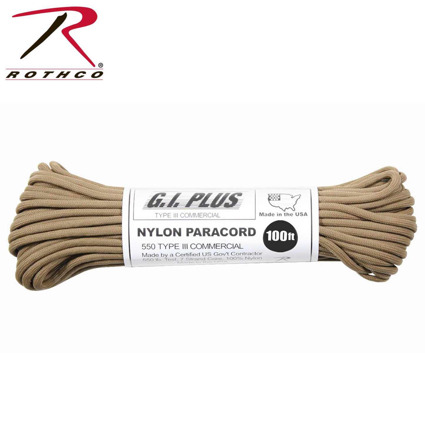 Nylon Paracord Type III 550 LB