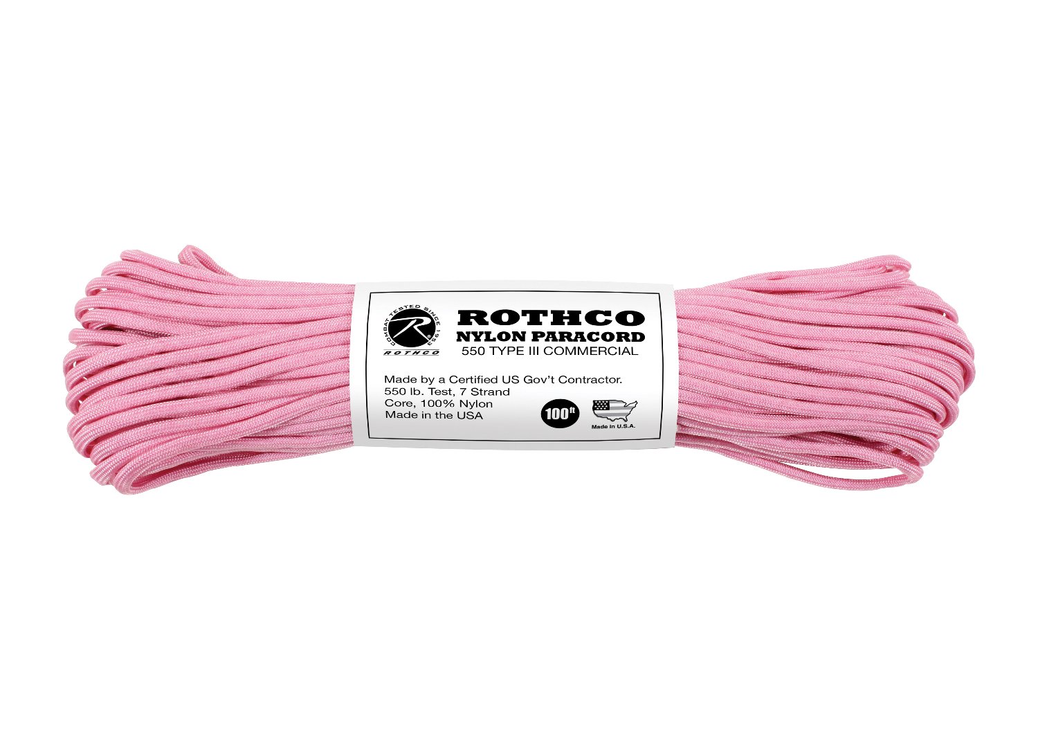 Rothco Nylon Paracord Type III 550 LB - Tactical Choice Plus