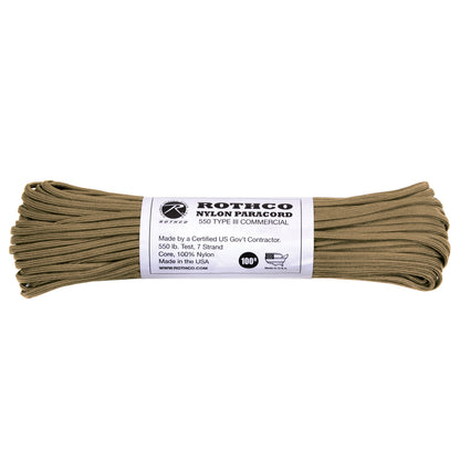 Nylon Paracord Type III 550 LB