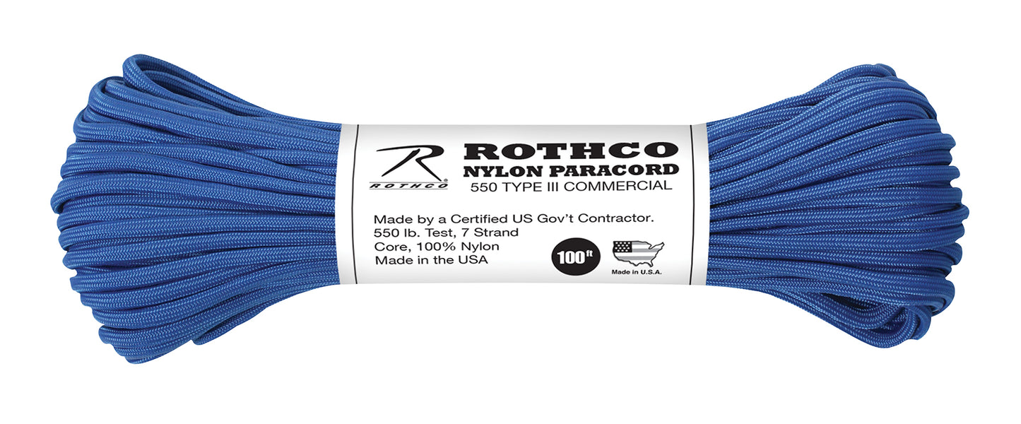 Nylon Paracord Type III 550 LB