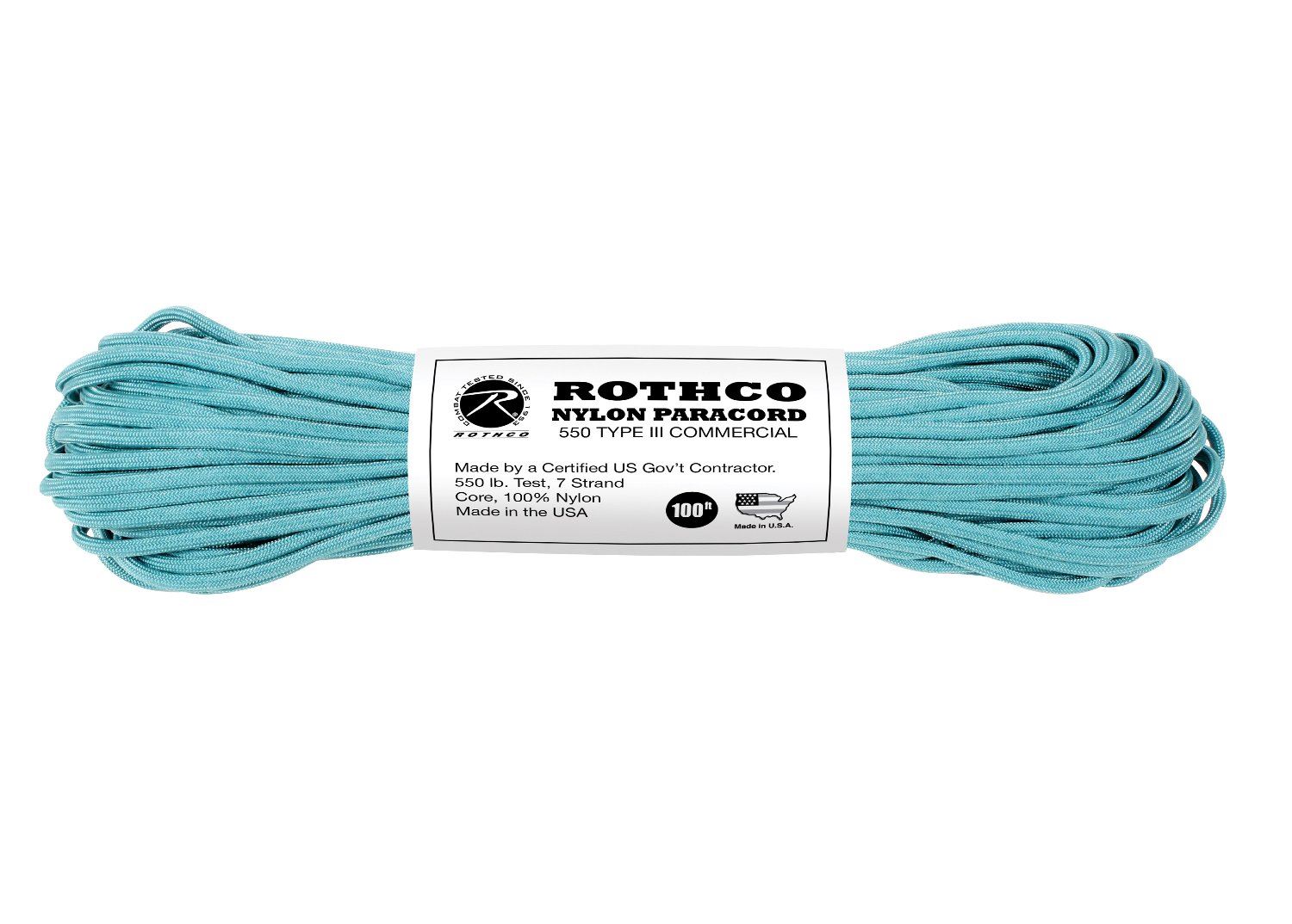 Rothco Nylon Paracord Type III 550 LB - Tactical Choice Plus