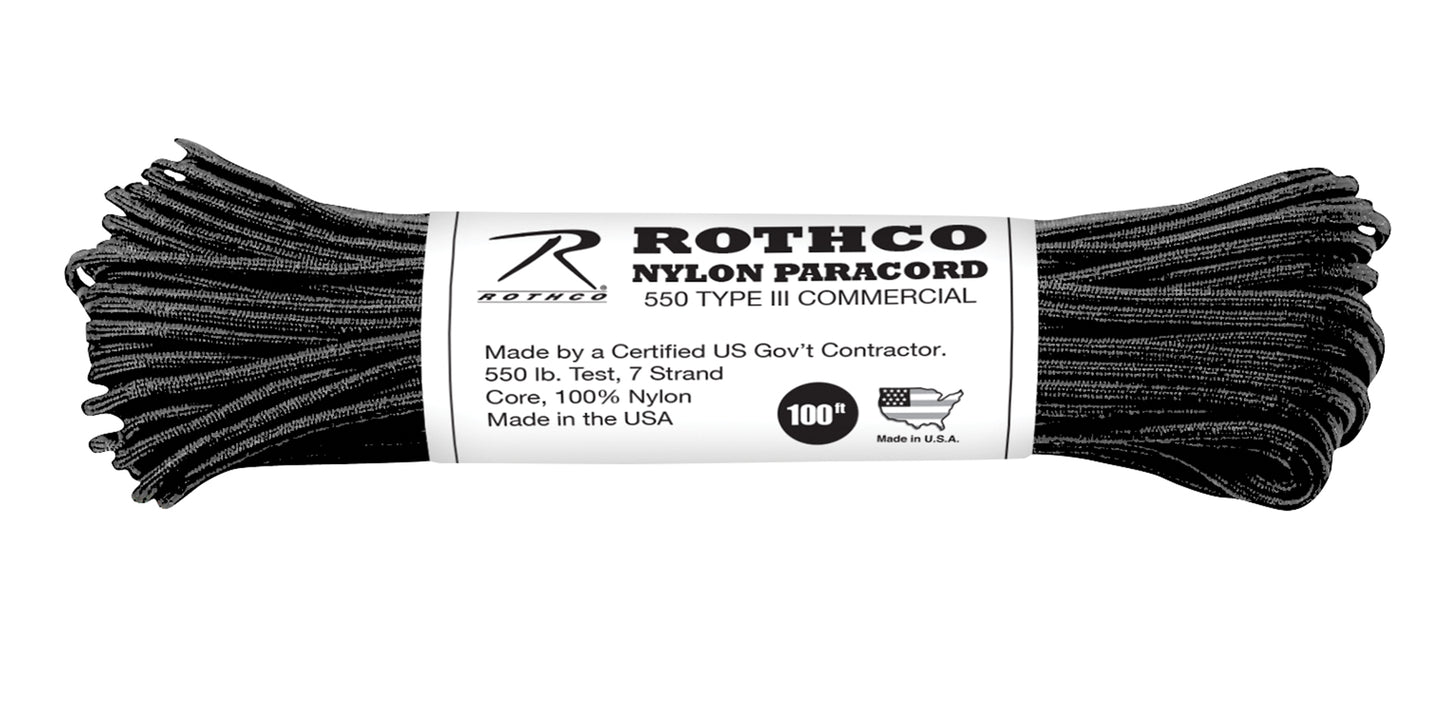 Nylon Paracord Type III 550 LB