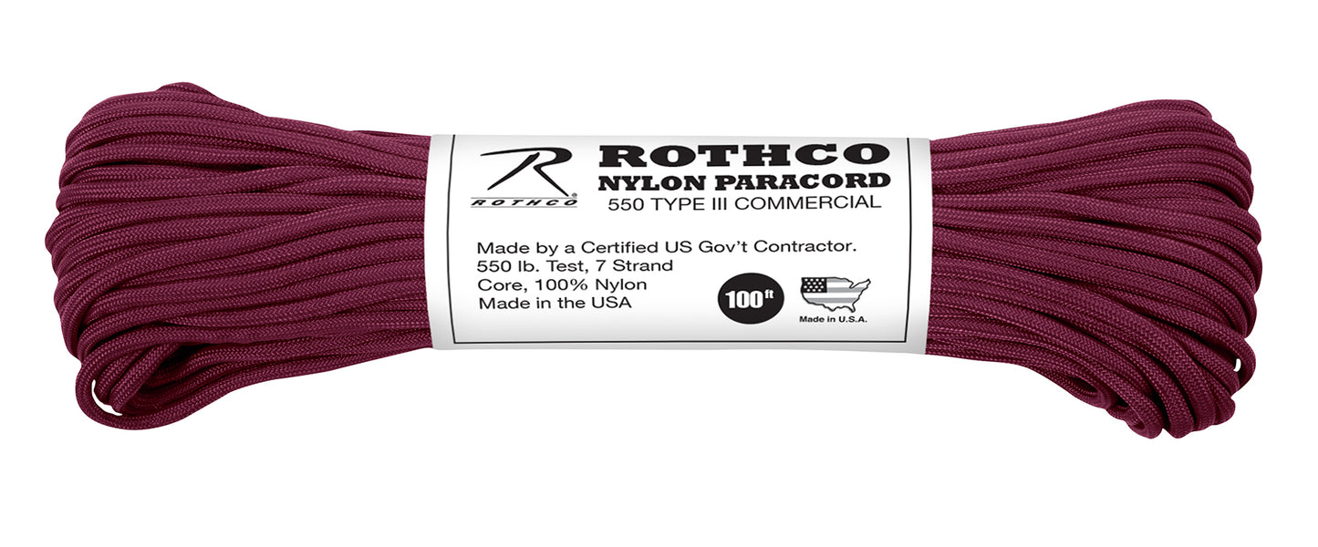 Nylon Paracord Type III 550 LB