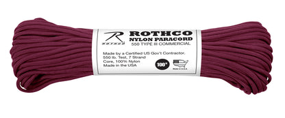 Nylon Paracord Type III 550 LB