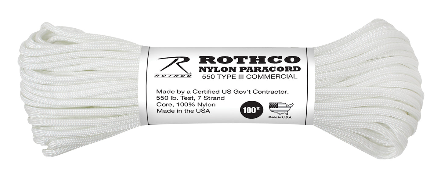 Nylon Paracord Type III 550 LB