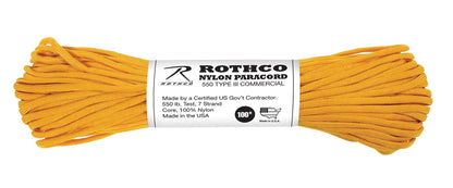 Rothco Nylon Paracord Type III 550 LB - Tactical Choice Plus