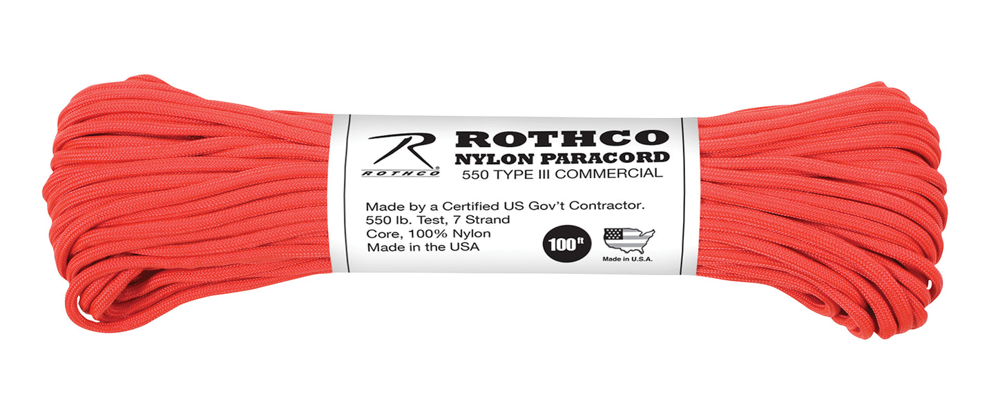 Nylon Paracord Type III 550 LB