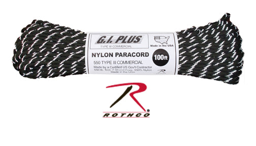 Rothco Nylon Paracord Type III 550 LB - Tactical Choice Plus