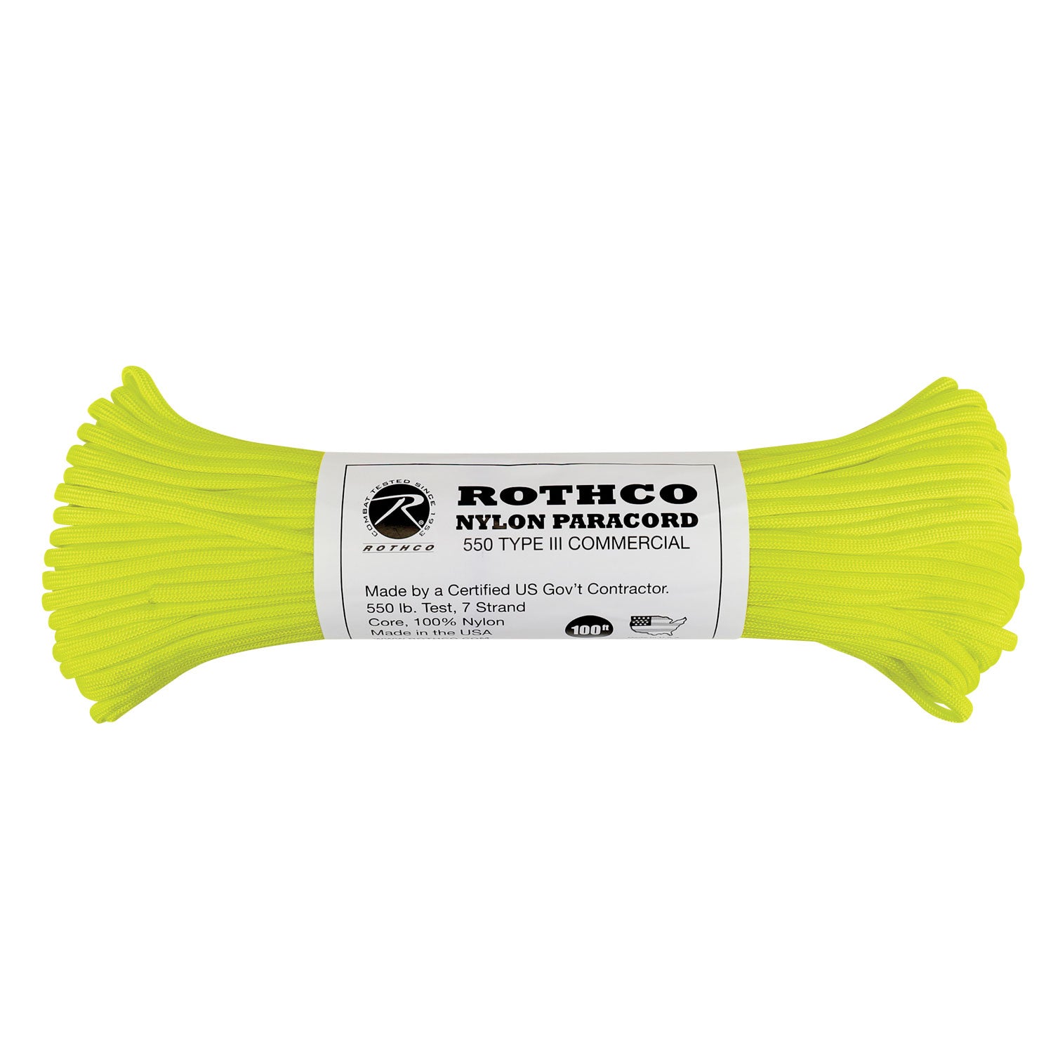 Rothco Nylon Paracord Type III 550 LB - Tactical Choice Plus