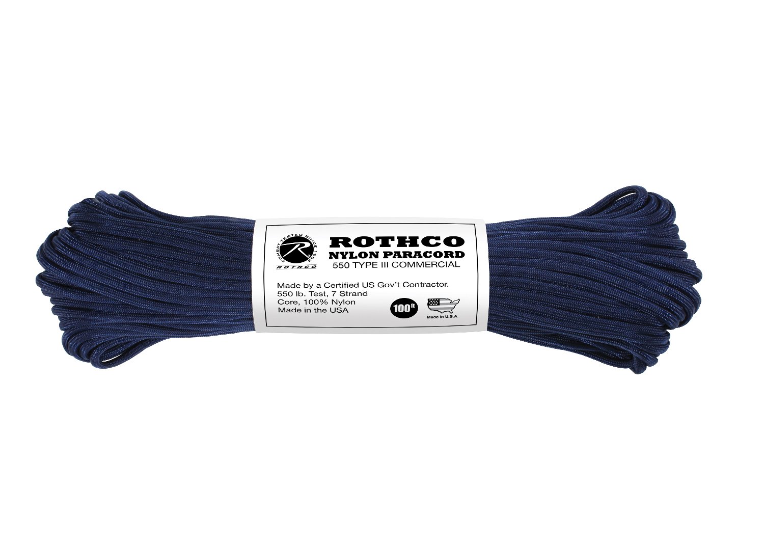 Rothco Nylon Paracord Type III 550 LB - Tactical Choice Plus