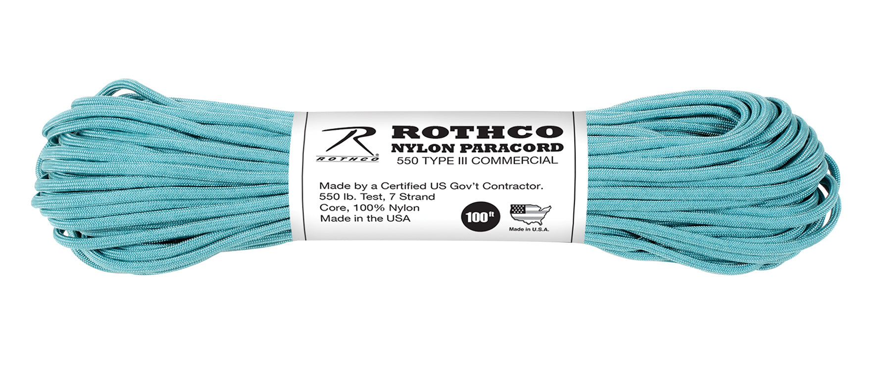 Rothco Nylon Paracord Type III 550 LB - Tactical Choice Plus