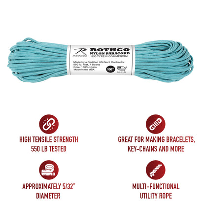 Nylon Paracord Type III 550 LB