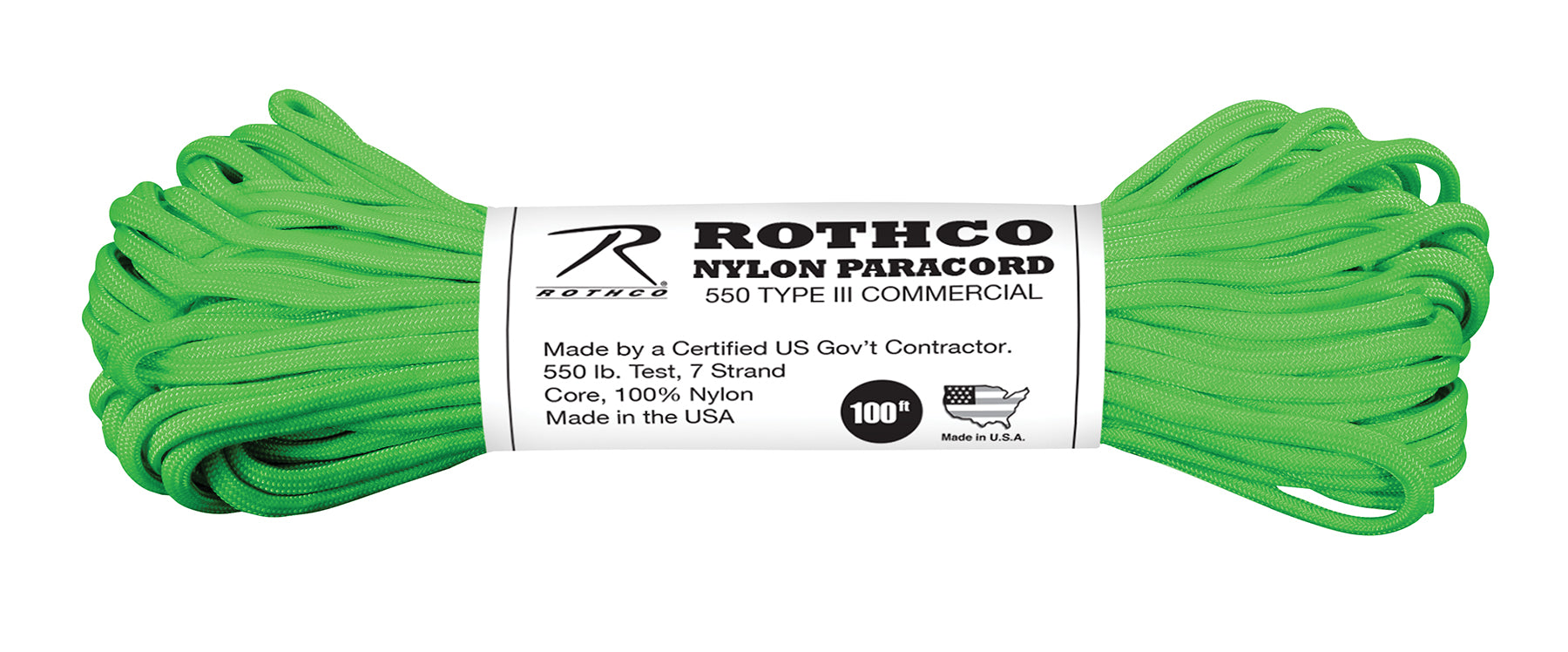 Rothco Nylon Paracord Type III 550 LB - Tactical Choice Plus