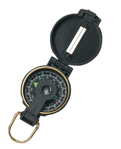 Lensatic Camo Compass - Tactical Choice Plus