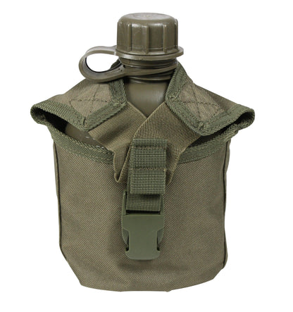 MOLLE Compatible 1 Quart Canteen Pouch / Cover - Tactical Choice Plus