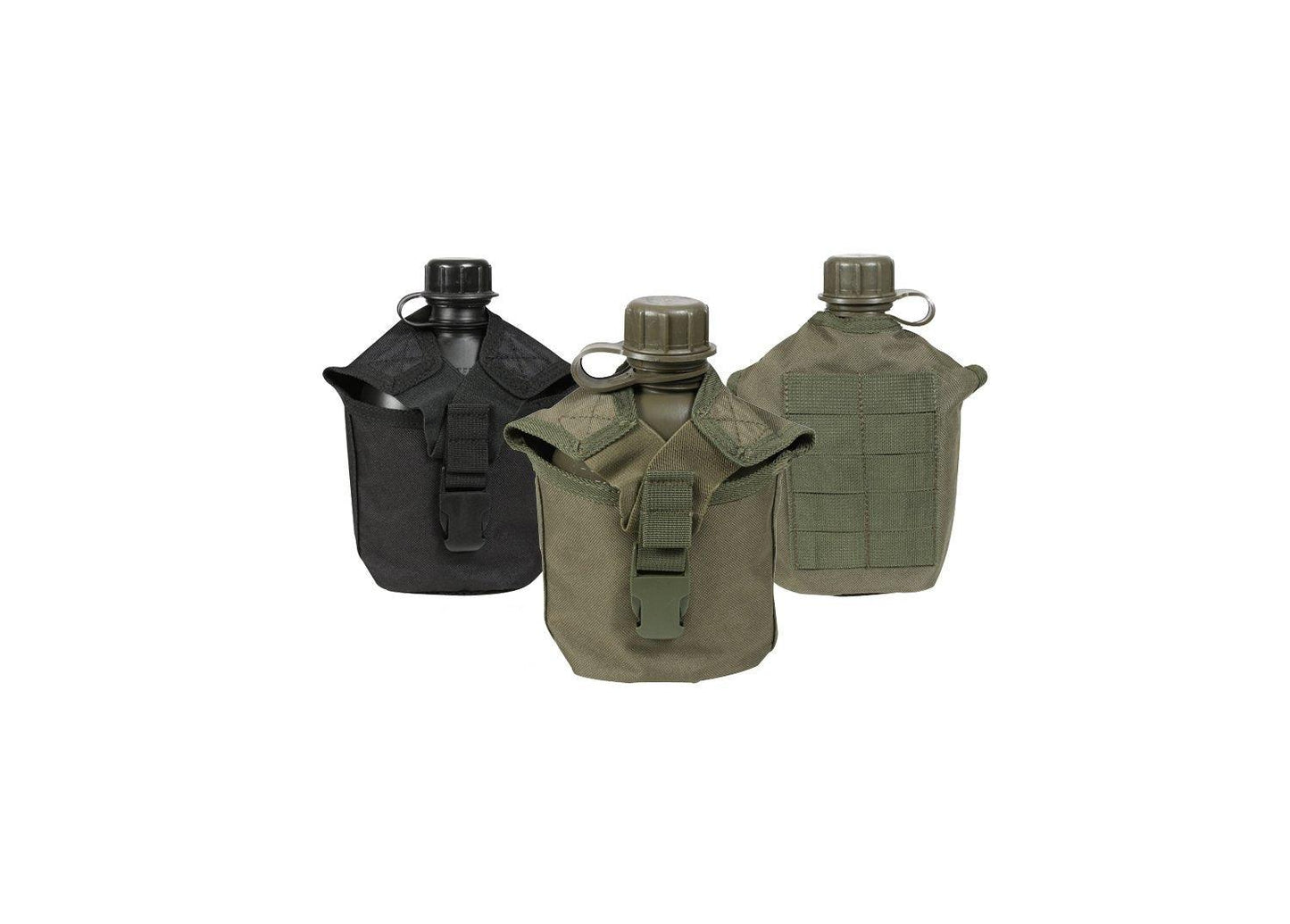 MOLLE Compatible 1 Quart Canteen Pouch / Cover - Tactical Choice Plus