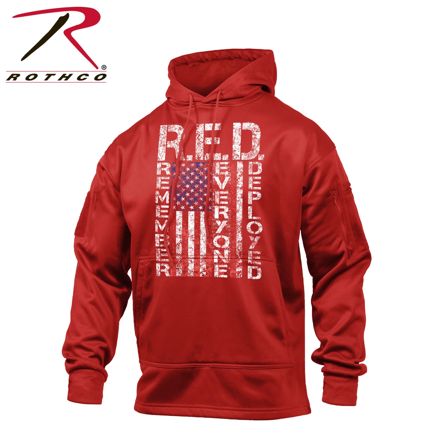Concealed Carry R.E.D. (Remember Everyone Deployed) Hoodie