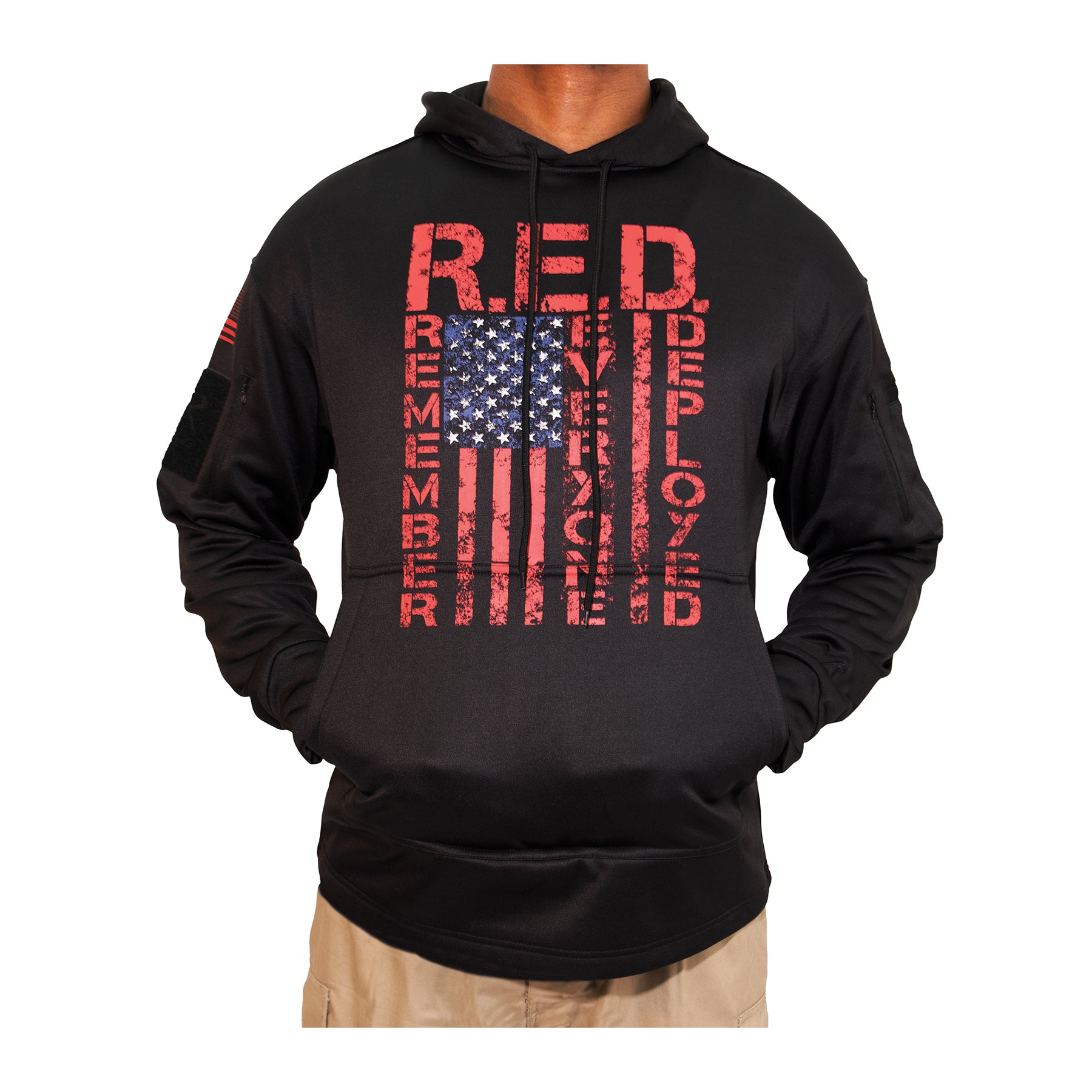 Rothco Concealed Carry R.E.D. (Remember Everyone Deployed) Hoodie - Tactical Choice Plus