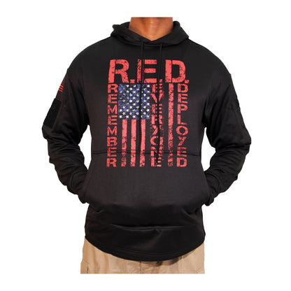 Concealed Carry R.E.D. (Remember Everyone Deployed) Hoodie
