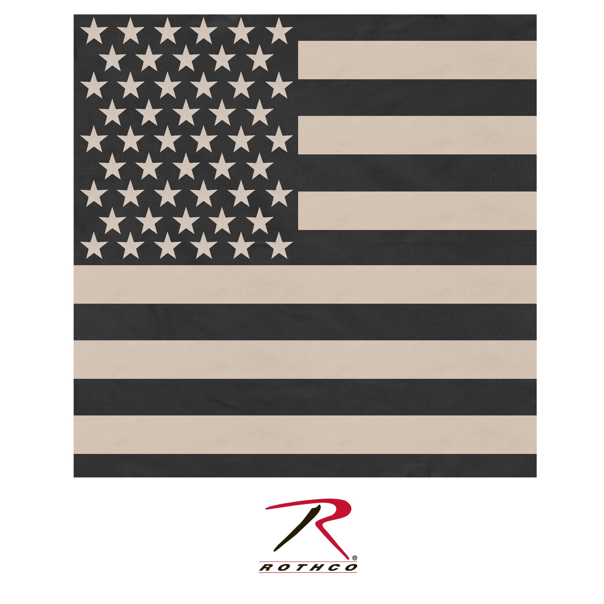 Rothco Subdued US Flag Bandana - Tactical Choice Plus