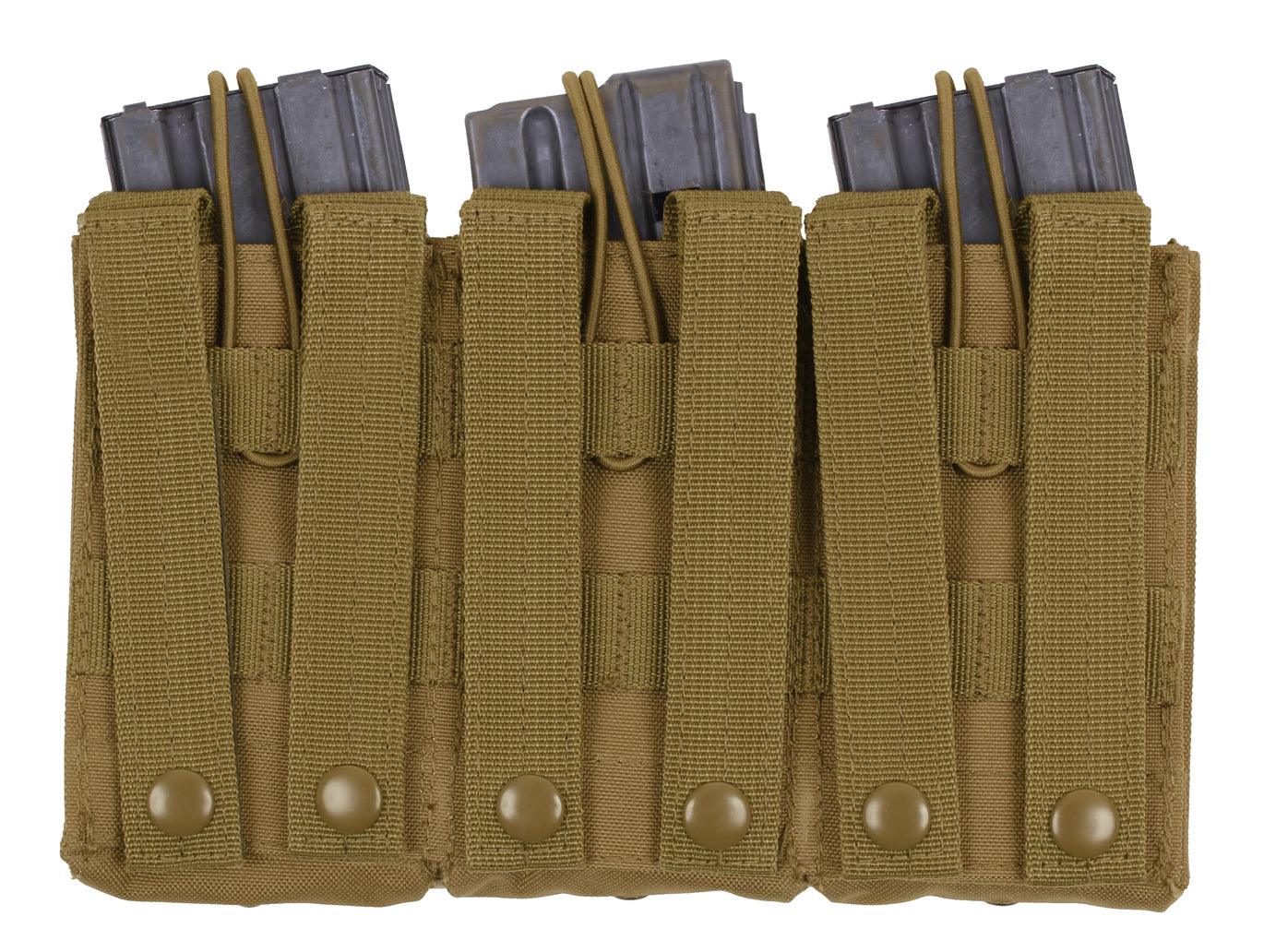 MOLLE Open Top Triple Mag Pouch - Tactical Choice Plus