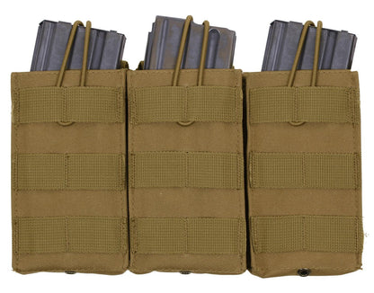 MOLLE Open Top Triple Mag Pouch - Tactical Choice Plus