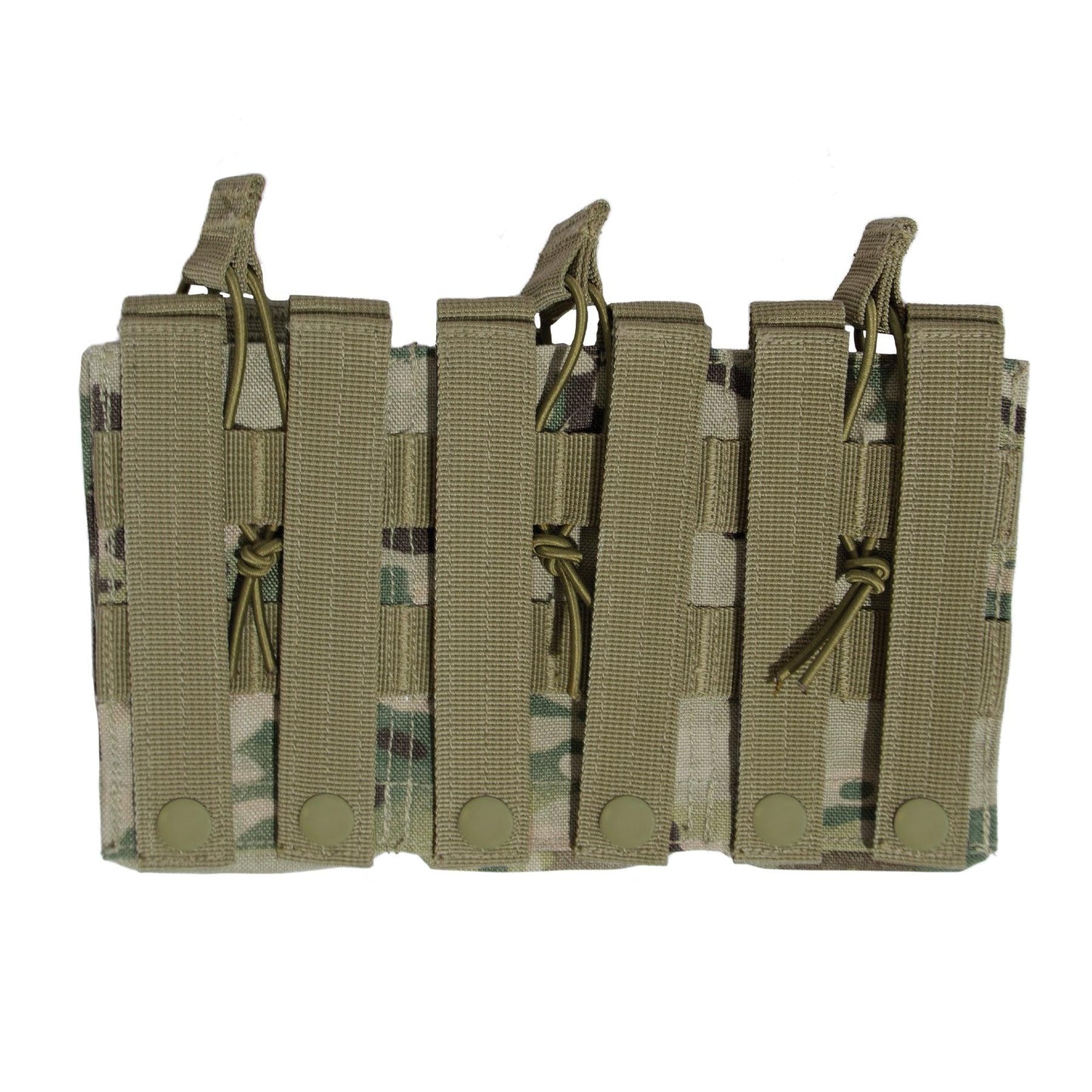 MOLLE Open Top Six Rifle Mag Pouch - Tactical Choice Plus