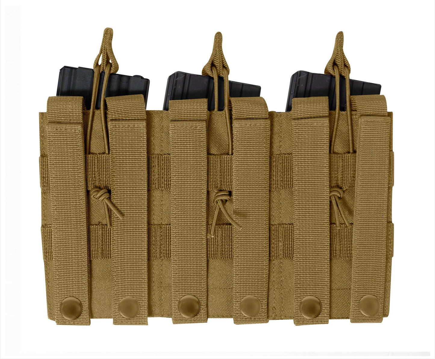 MOLLE Triple Kangaroo Rifle and Pistol Mag Pouch - Tactical Choice Plus