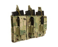 MOLLE Triple Kangaroo Rifle and Pistol Mag Pouch - Tactical Choice Plus