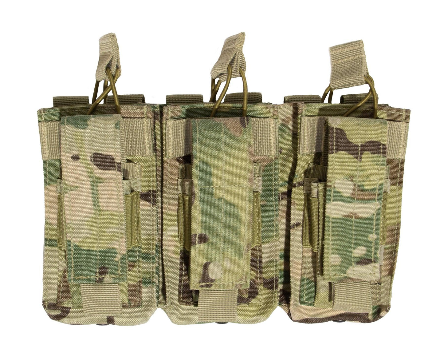 MOLLE Triple Kangaroo Rifle and Pistol Mag Pouch - Tactical Choice Plus