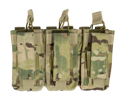 MOLLE Triple Kangaroo Rifle and Pistol Mag Pouch - Tactical Choice Plus
