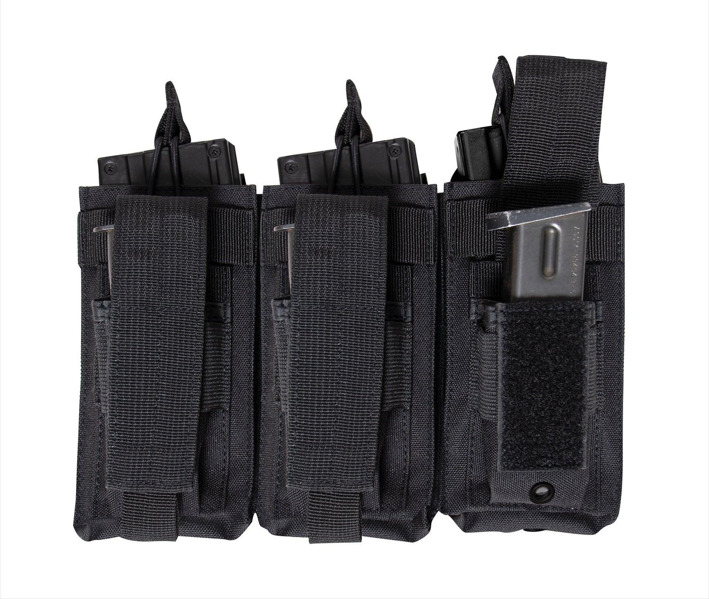 MOLLE Triple Kangaroo Rifle and Pistol Mag Pouch - Tactical Choice Plus