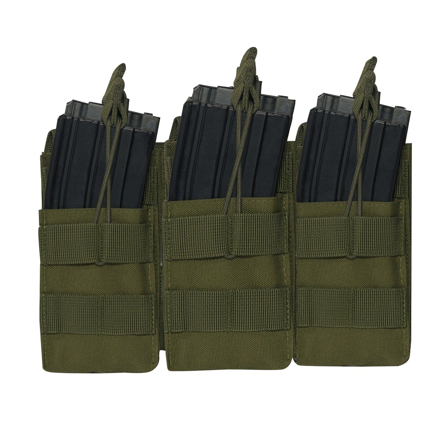 MOLLE Open Top Six Rifle Mag Pouch - Tactical Choice Plus