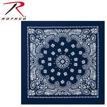 Trainmen Paisley Bandana - 22" X 22"