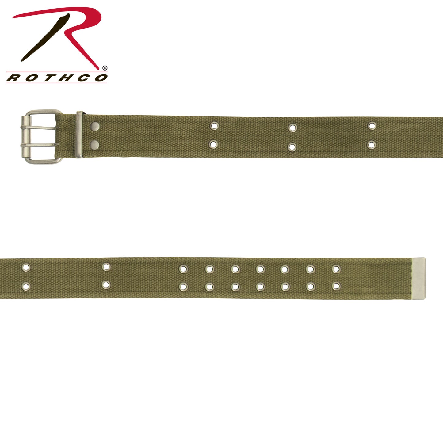 Vintage Double Prong Buckle Belt
