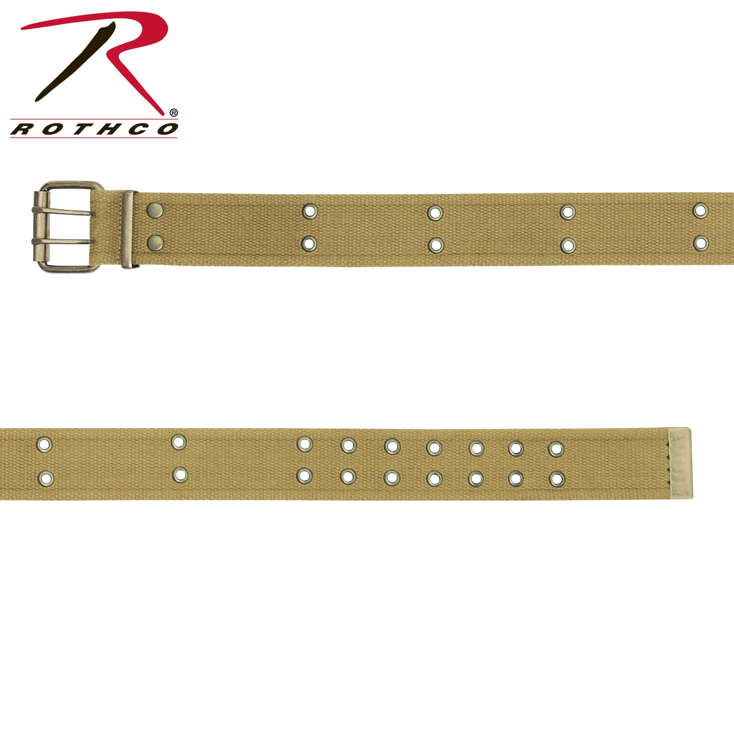 Vintage Double Prong Buckle Belt