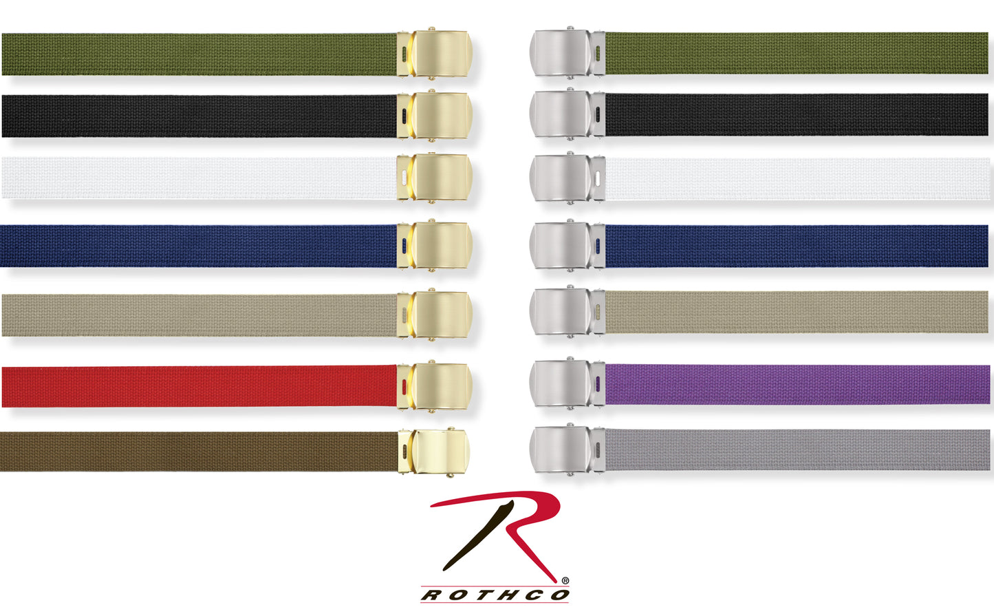Web Belts - 44 Inches Long