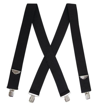 Rothco Adjustable Elastic X-Back Pant Suspenders - Tactical Choice Plus