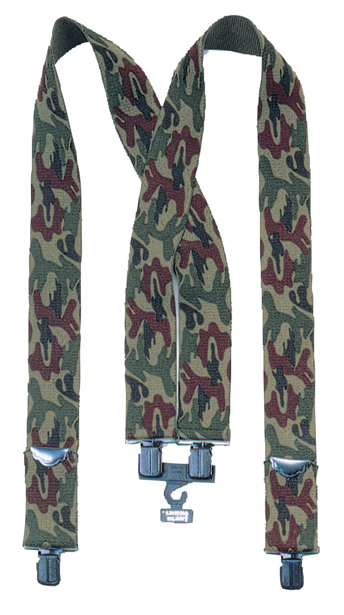 Rothco Adjustable Elastic X-Back Pant Suspenders - Tactical Choice Plus