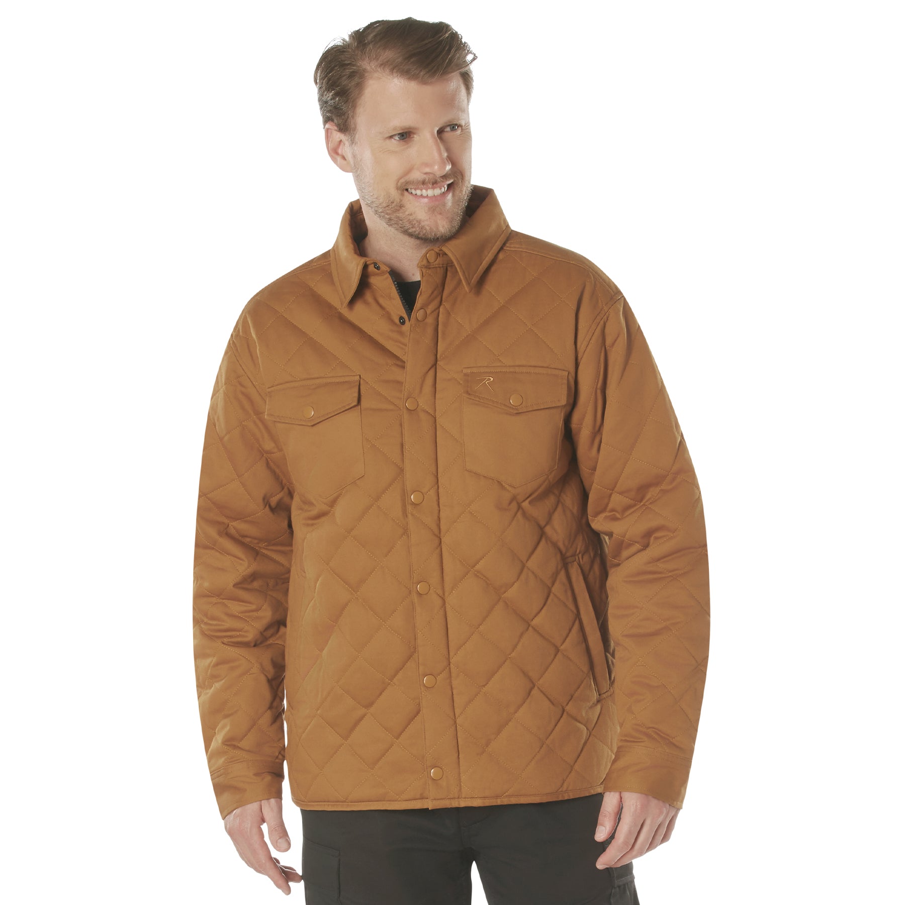 Rothco Diamond Quilted Cotton Jacket - Tactical Choice Plus