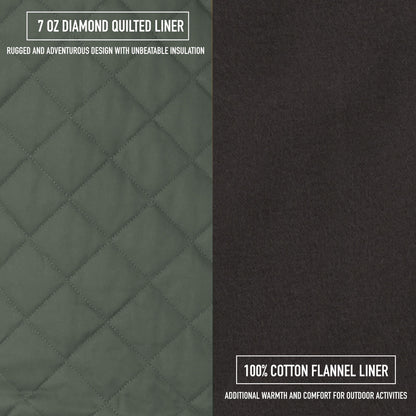 Rothco Diamond Quilted Cotton Jacket