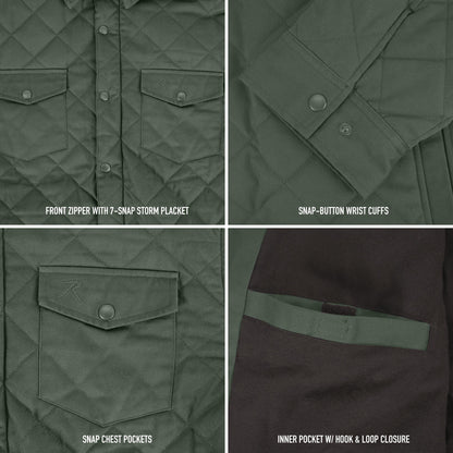 Rothco Diamond Quilted Cotton Jacket