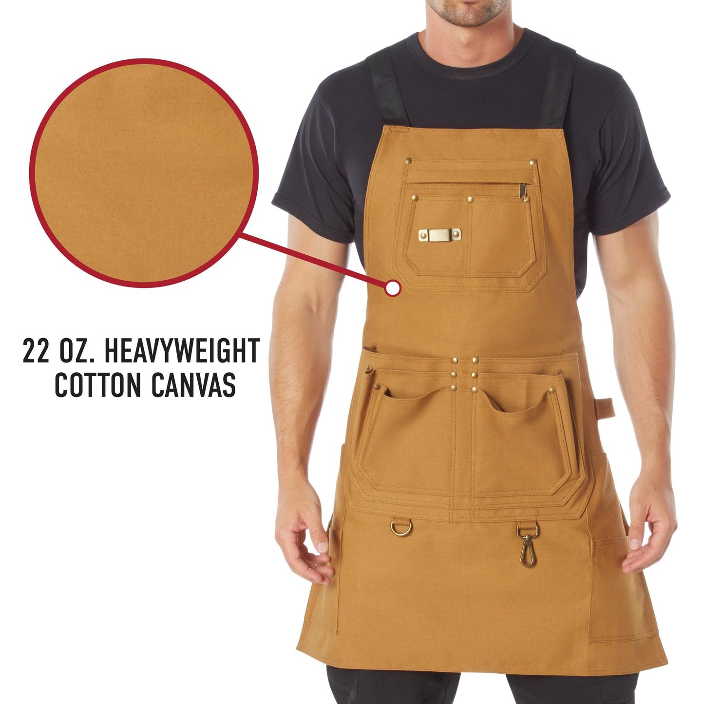 Canvas Full Work Apron - Tactical Choice Plus