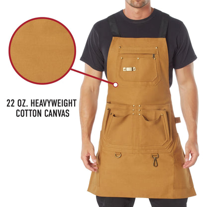 Canvas Full Work Apron - Tactical Choice Plus